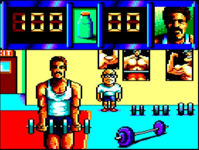Daley Thompson Olympic Challenge - Amstrad CPC game screenshot (1988) by Ocean
